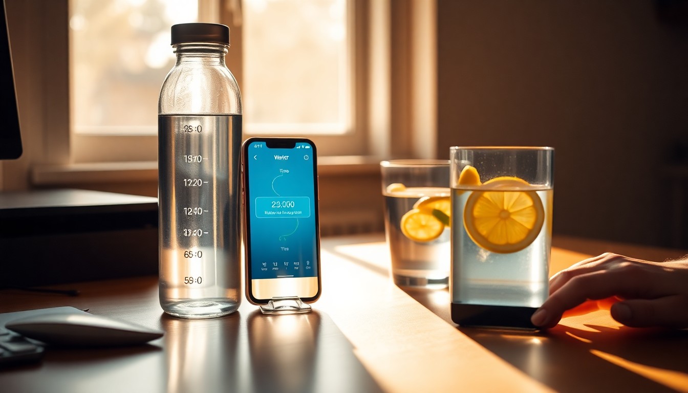 Wie ich es schaffe, jeden Tag 2 Liter Wasser zu trinken