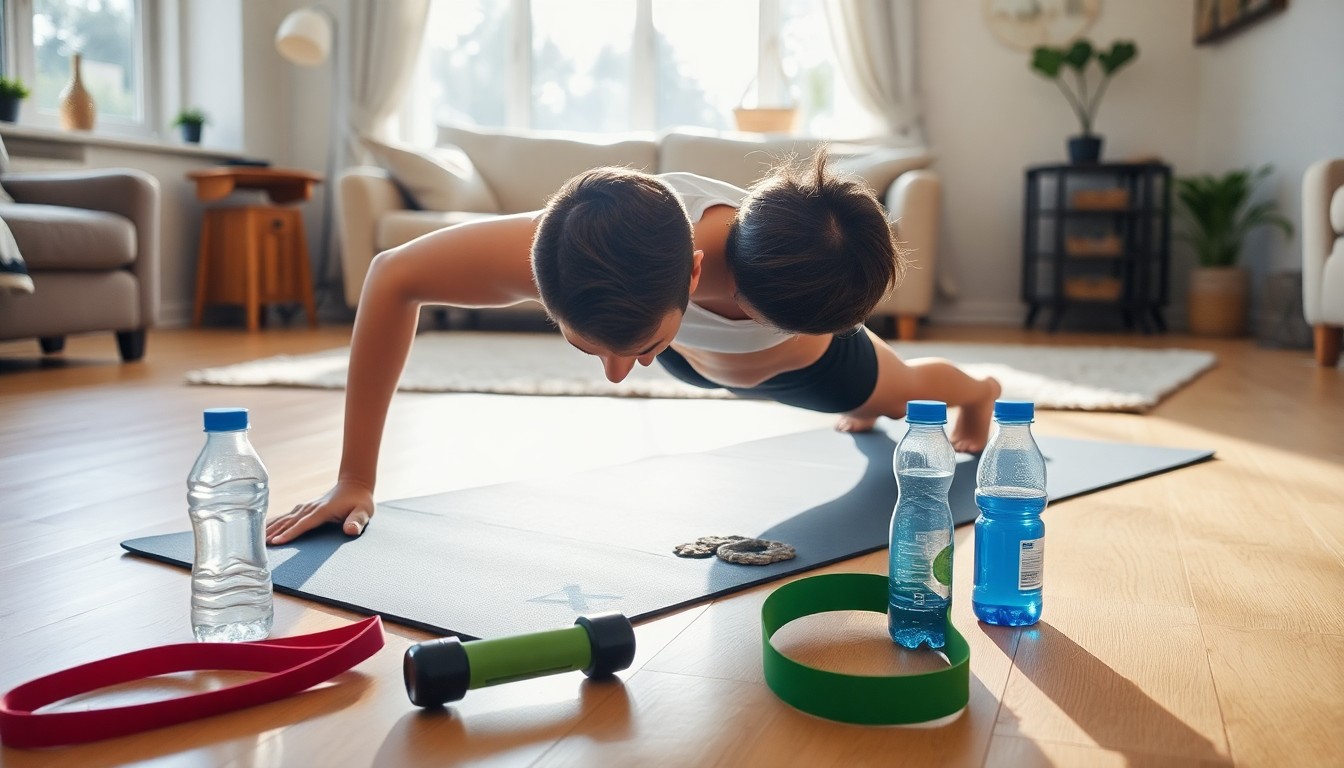 Muskeln zu Hause aufbauen: Effektive Übungen ohne Fitnessstudio