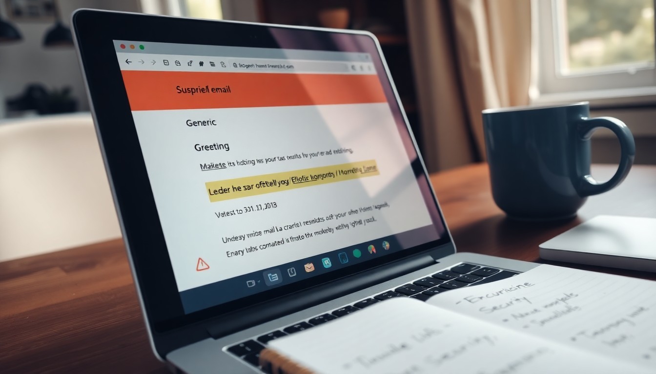Wie du betrügerische E-Mails sofort identifizierst