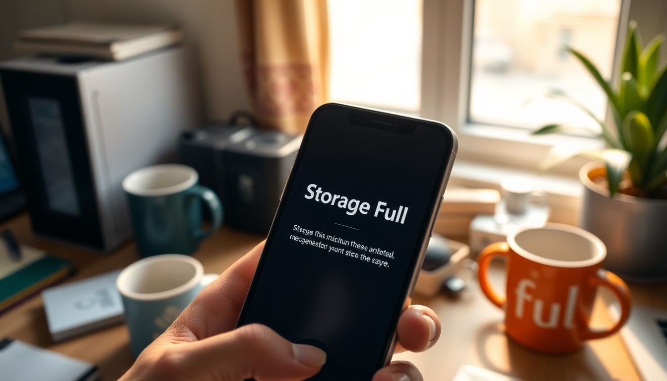 What Actually Works When Your Phone Says 'Storage Full'