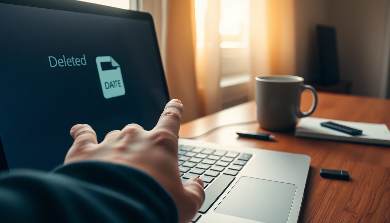 Borraste algo importante y necesitas recuperarlo ya