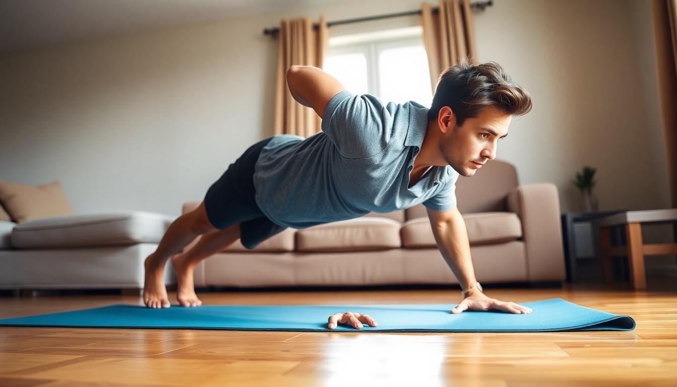 Spor Salonuna Gitmeden Evde Kas Geliştirmenin Yolları