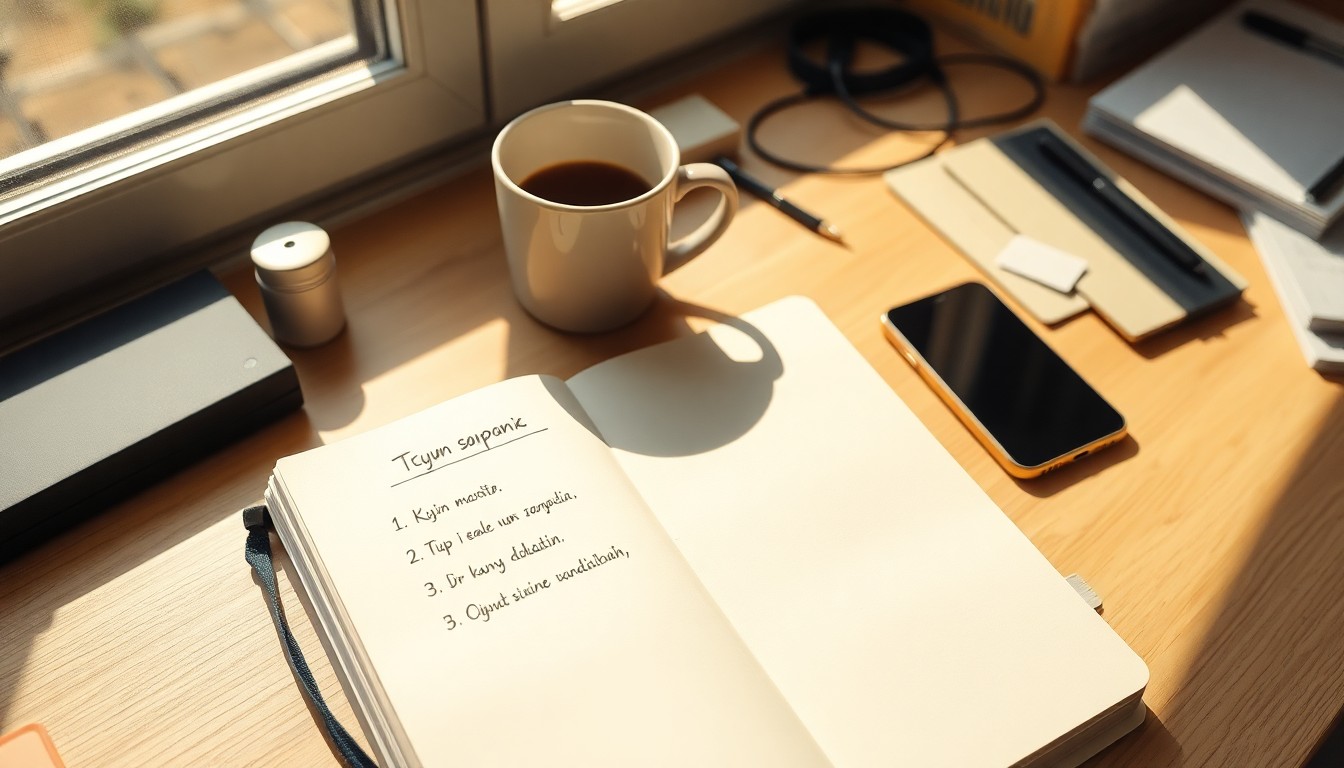 Zaman Yönetimi: Günlük Dağınıklığı Azaltmanın 5 Pratik Yolu