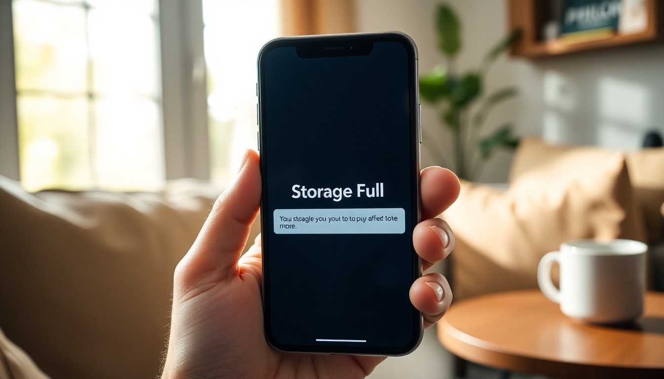 جب فون کہتا ہے 'اسٹوریج فل' تو یہ کام کریں
